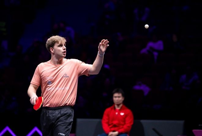 WTT重庆冠军赛男单18决赛温瑞博逆转莫雷加德晋级