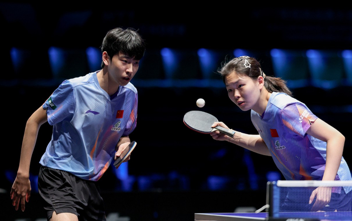 林诗栋复出首秀告捷 石洵瑶组合晋级14决赛