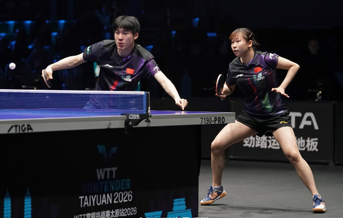 林诗栋复出首秀告捷 石洵瑶组合晋级14决赛