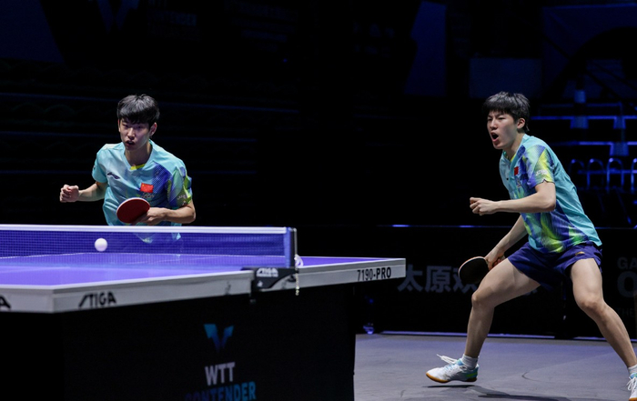 林诗栋复出首秀告捷 石洵瑶组合晋级14决赛